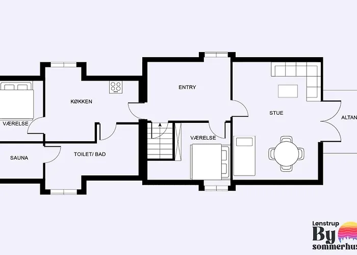 Hawbakken - Holoftet Apartment