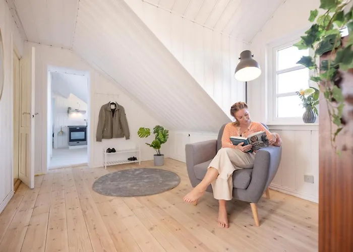 Διαμέρισμα Holoftet - Charming Vacation On The 1st Floor Of Hawbakken Hjørring